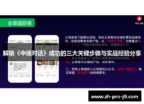 解锁《中场对话》成功的三大关键步骤与实战经验分享