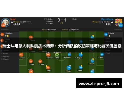 瑞士队与意大利队的战术博弈:分析两队的攻防策略与比赛关键因素 瑞士队与意大利队的战术博弈:分析两队的攻防策略与比赛关键因素
